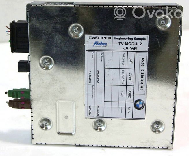 BMW 3 F30 F35 F31 Module de contrôle vidéo 006529