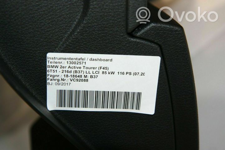 BMW 2 F45 Deska rozdzielcza K003060