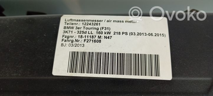 BMW 3 F30 F35 F31 Oro filtro dėžė 023653