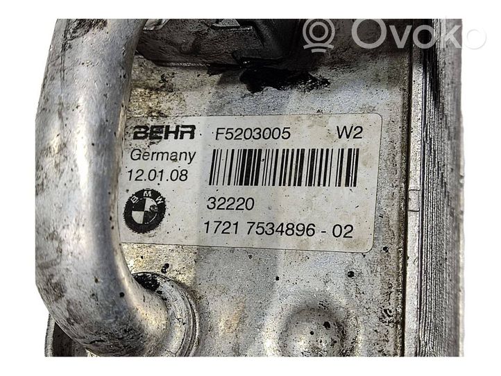 BMW 5 E60 E61 Radiatore dell’olio del cambio 7534896