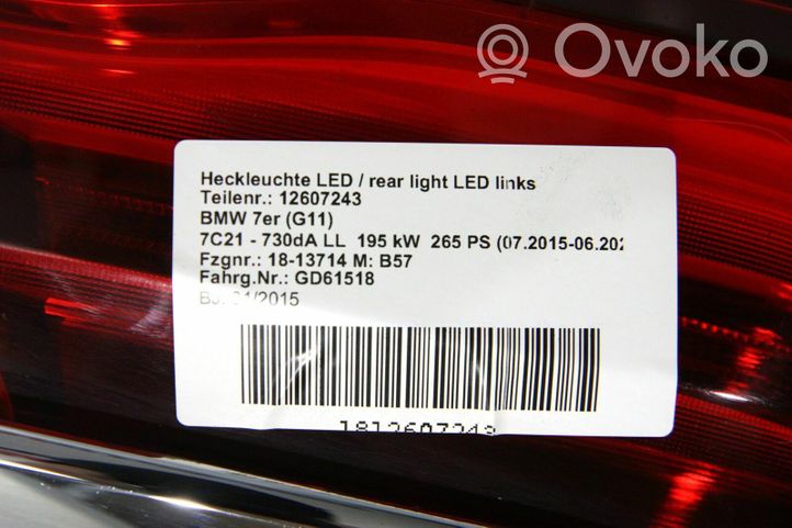 BMW 7 G11 G12 Lampa tylna 007235