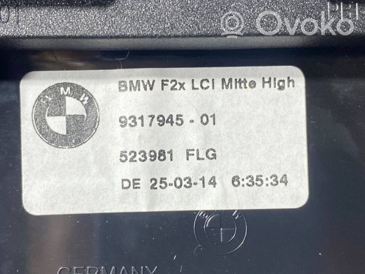 BMW 2 F22 F23 Centrinės oro grotelės 9317945