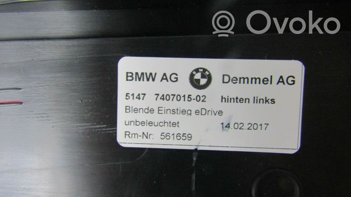 BMW 5 G30 G31 Etuoven kynnyksen suojalista 014108