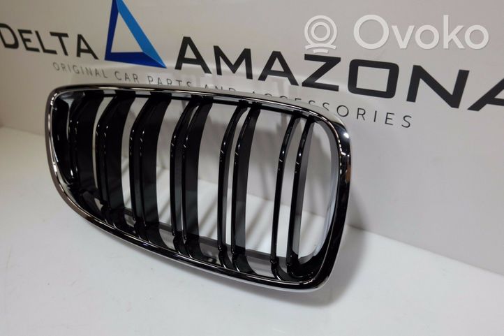 BMW M3 F80 Front bumper upper radiator grill 001799