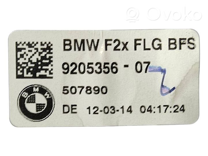 BMW 1 F20 F21 Paneelin lista 9286763