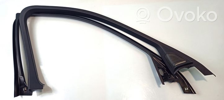 BMW X6 F16 Front door glass trim molding 024792