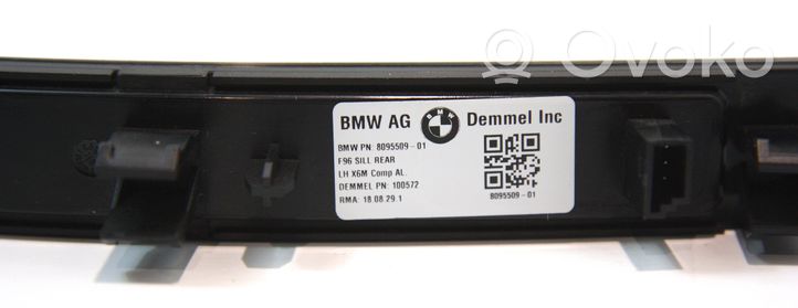 BMW X6M G06 F96 Etuoven kynnyksen suojalista 017929