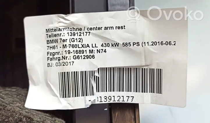 BMW 7 G11 G12 Półka tylna bagażnika 023866