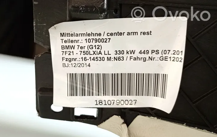BMW 7 G11 G12 Consolle centrale 022343