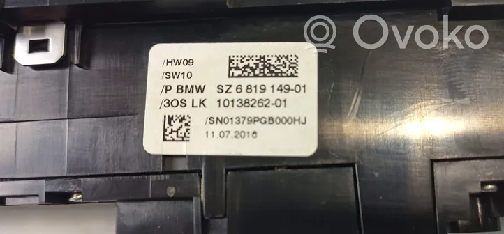 BMW 7 G11 G12 Zestaw przełączników i przycisków 028196