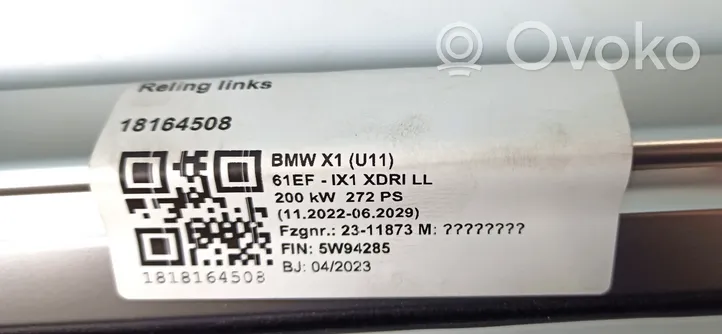 BMW X1 U11 Išilginiai stogo strypai "ragai" 028212