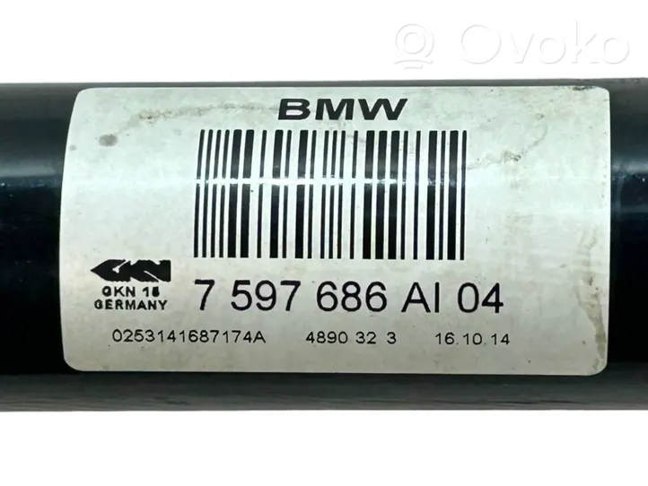 BMW 4 F36 Gran coupe Albero di trasmissione posteriore 7597686