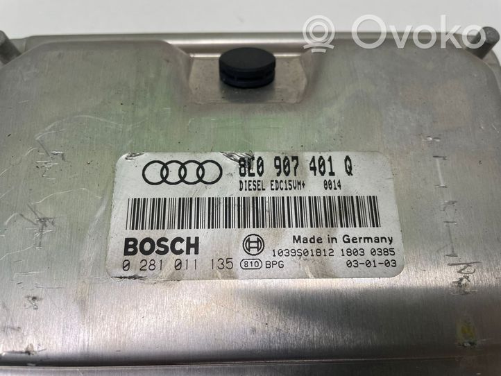 Audi A4 S4 B6 8E 8H Calculateur moteur ECU 8E0907401Q