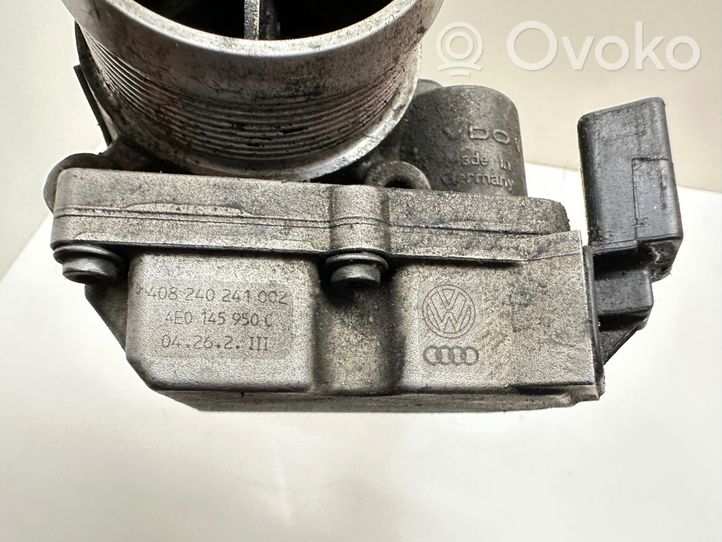 Audi A8 S8 D3 4E Clapet d'étranglement 4e0145950c