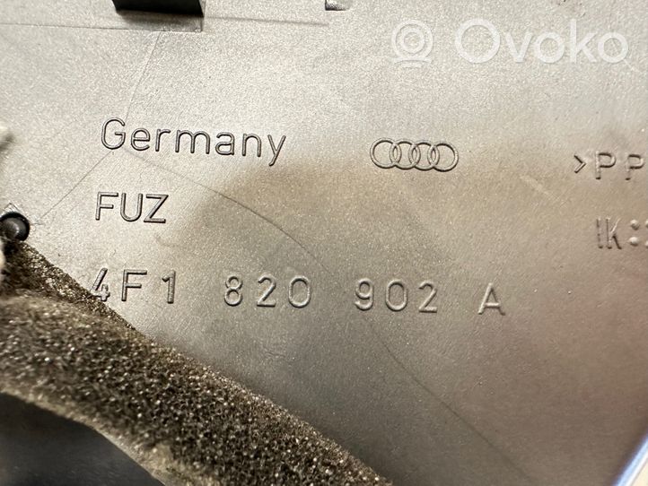 Audi A6 S6 C6 4F Boczna kratka nawiewu deski rozdzielczej 4F1820902A