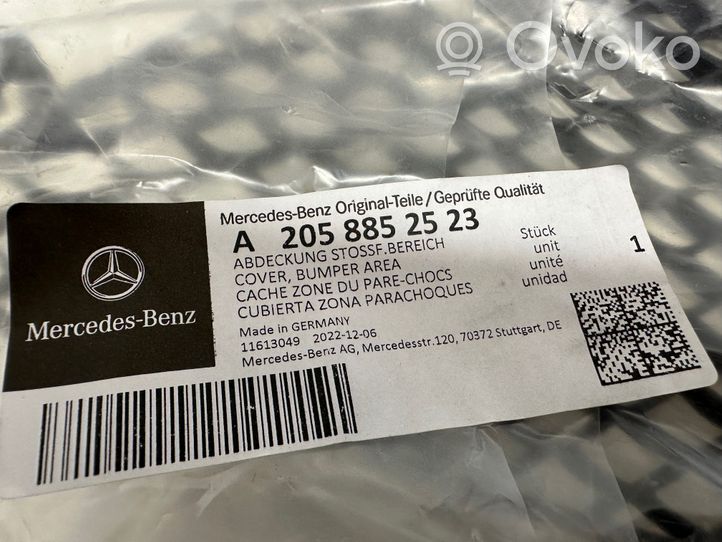 Mercedes-Benz C W205 Mascherina inferiore del paraurti anteriore A2058852523