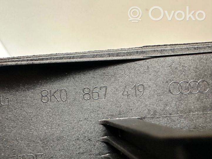 Audi A4 S4 B8 8K Rivestimento della portiera posteriore 8K0867419