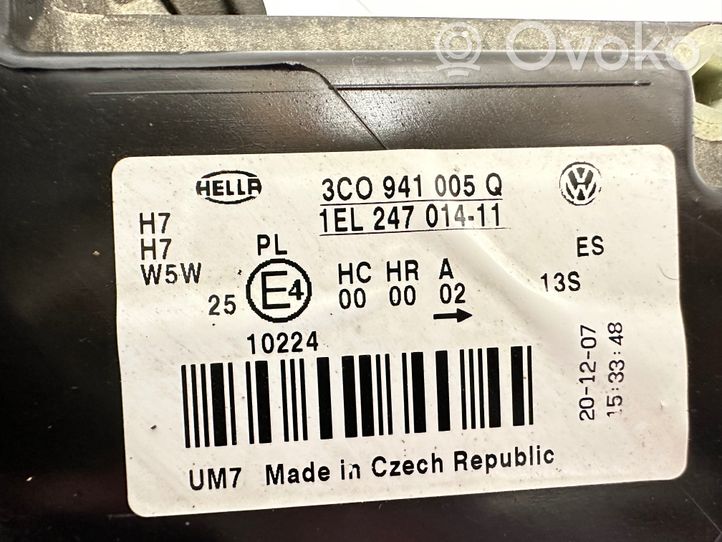 Volkswagen PASSAT B6 Priekšējais lukturis 3C0941005Q