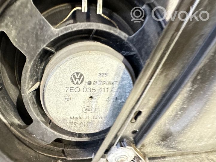 Volkswagen Touareg I Elektryczny podnośnik szyby drzwi tylnych 7E0035411A