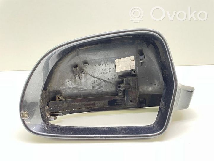 Audi A6 S6 C6 4F Obudowa lusterka zewnętrznego drzwi przednich 4F0857527B