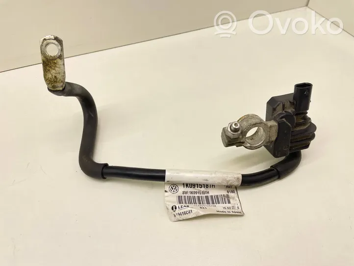 Volkswagen Tiguan Câble négatif masse batterie 1K0915181H