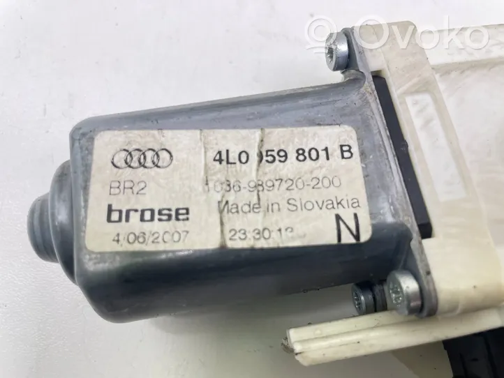 Audi Q7 4L Silniczek podnośnika szyby drzwi przednich 4L0959801B