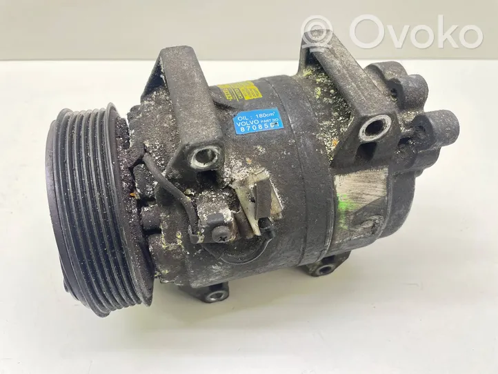 Volvo S60 Kompresor / Sprężarka klimatyzacji A/C 8708581