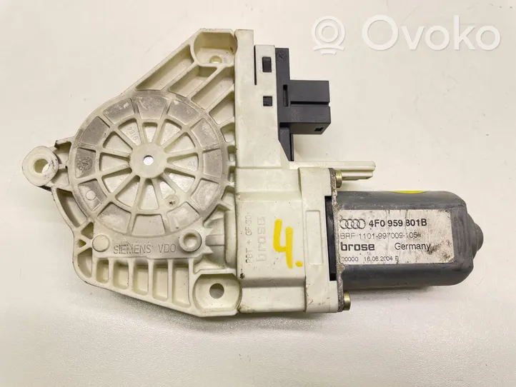 Audi A6 S6 C6 4F Motorino alzacristalli della portiera anteriore 4F0959801B