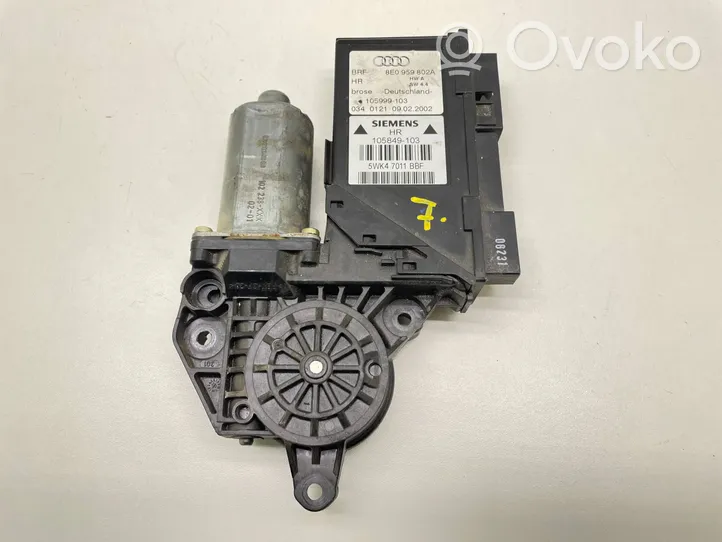 Audi A4 S4 B6 8E 8H Takaoven ikkunan nostomoottori 8E0959802A