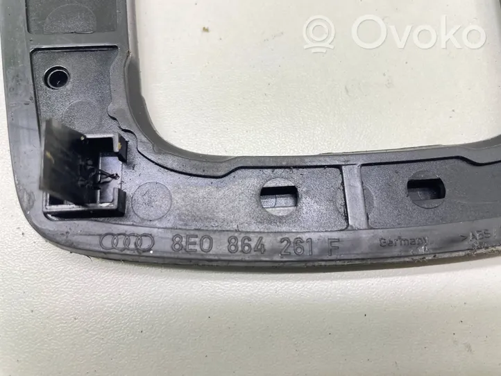 Audi A4 S4 B7 8E 8H Rivestimento in plastica cornice della leva del cambio 8E0864261F