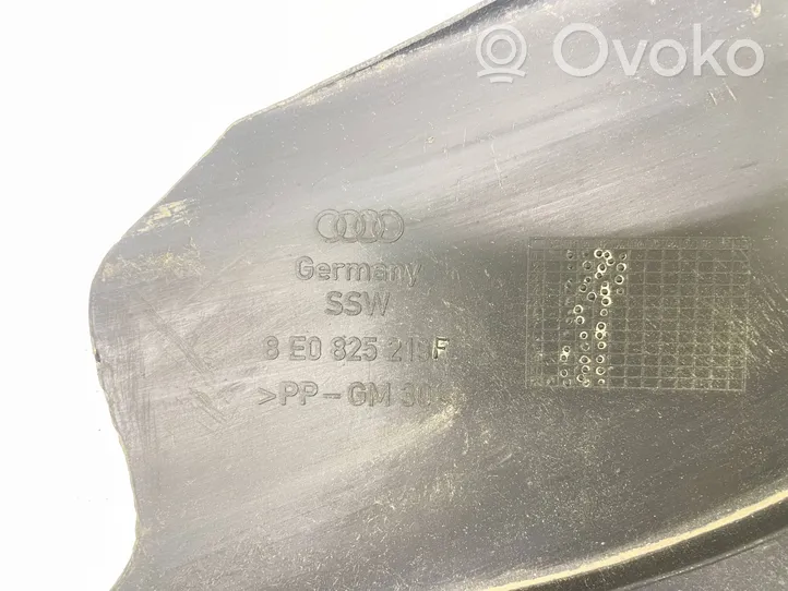 Audi A4 S4 B7 8E 8H Protezione anti spruzzi/sottoscocca del motore 8E0825219F