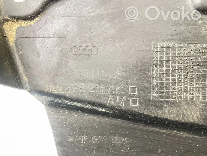 Audi A4 S4 B7 8E 8H Copertura/vassoio sottoscocca posteriore 8E0825215AK