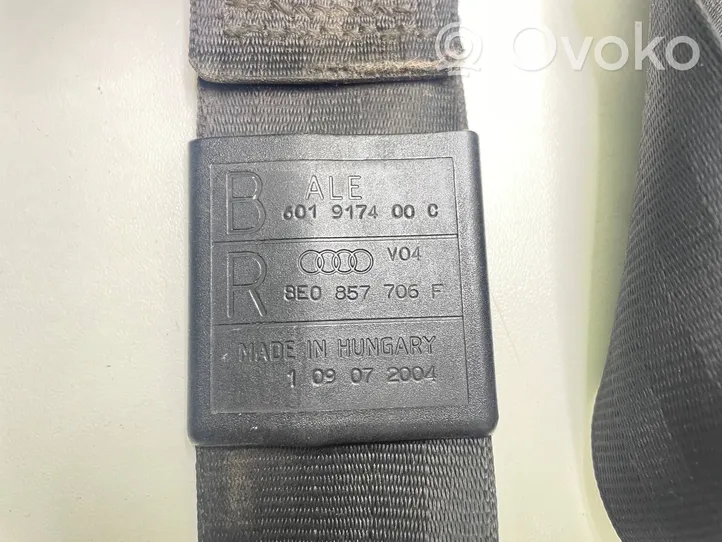 Audi A4 S4 B6 8E 8H Pas bezpieczeństwa fotela przedniego 8E0857706F