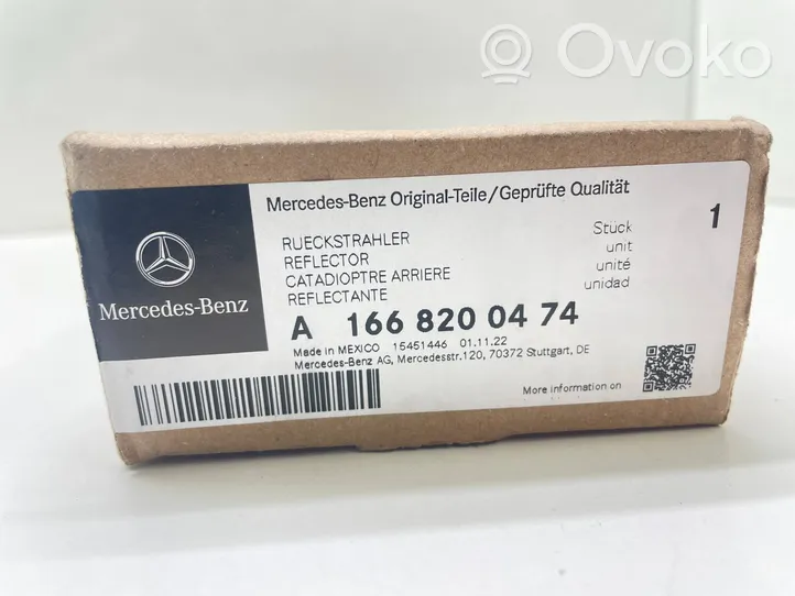 Mercedes-Benz ML W164 Réflecteur de feu arrière A1668200474