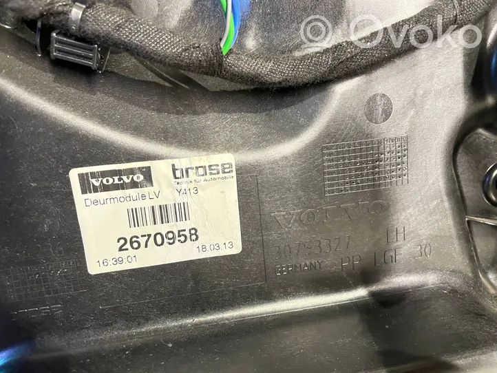 Volvo XC60 Mechanizm podnoszenia szyby przedniej bez silnika 30753327