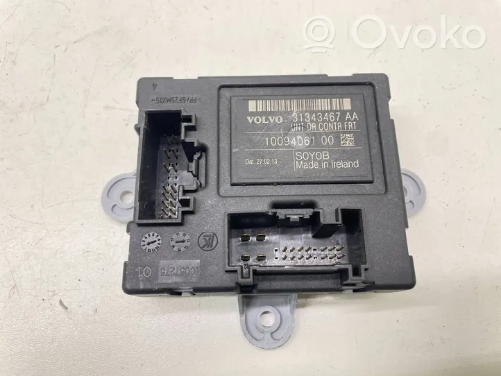 Volvo XC60 Door control unit/module 31343467AA