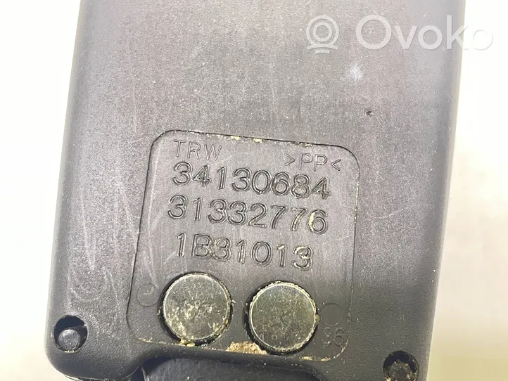 Volvo XC60 Klamra środkowego pasa bezpieczeństwa fotela tylnego 34130684