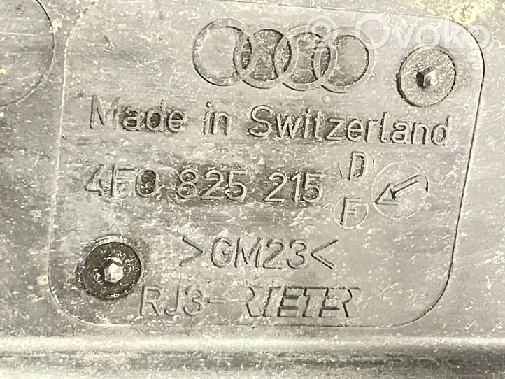 Audi A6 S6 C6 4F Protección inferior del depósito de combustible 4F0825215D