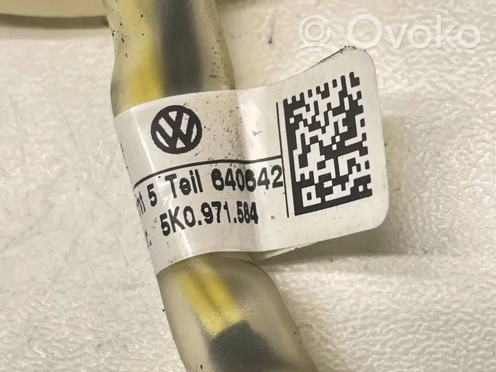 Volkswagen Golf VI Airbag squib ring wiring 5K0971584