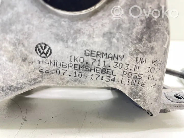 Volkswagen Golf VI Dźwignia hamulca ręcznego 1K0711303M