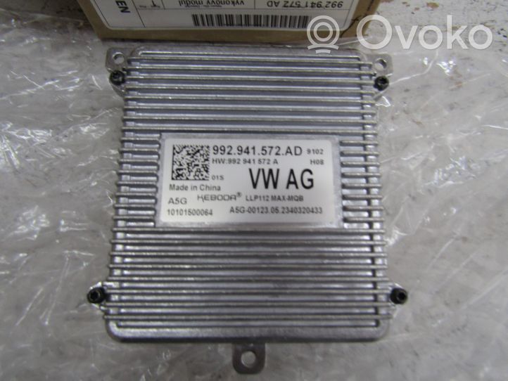 Volkswagen ID.3 Modulo di controllo ballast LED 992941572AD