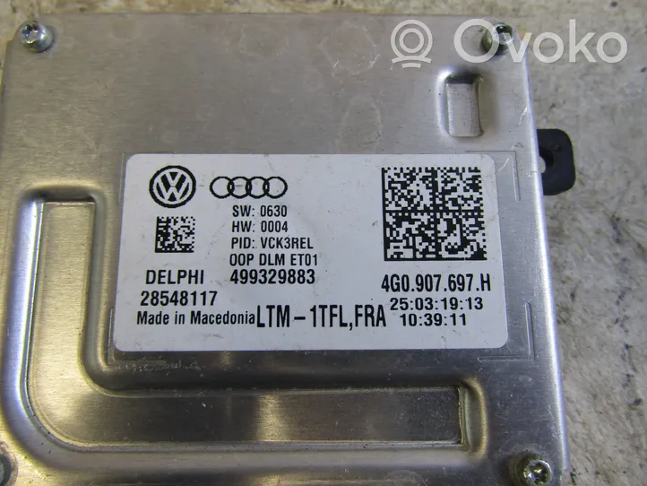 Audi A6 C7 Modulo di controllo ballast LED 4G0907697H