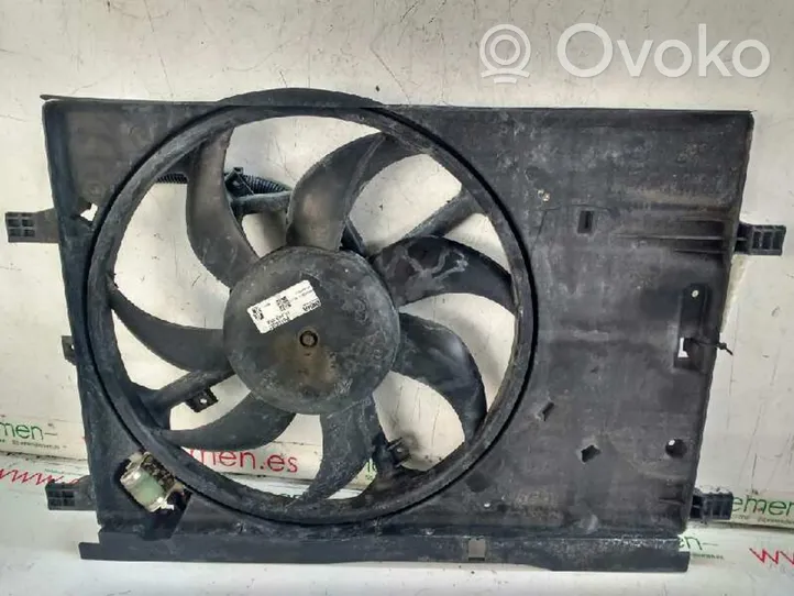 Fiat Grande Punto Electric radiator cooling fan P6188001