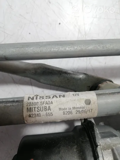 Nissan Micra K14 Etupyyhkimen vivusto ja moottori 288005FA0A