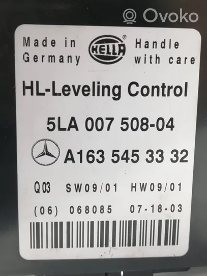 Mercedes-Benz ML W163 Sonstige Steuergeräte / Module A1635453332
