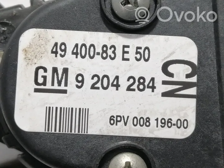 Opel Agila A Pedał gazu / przyspieszenia 9204284