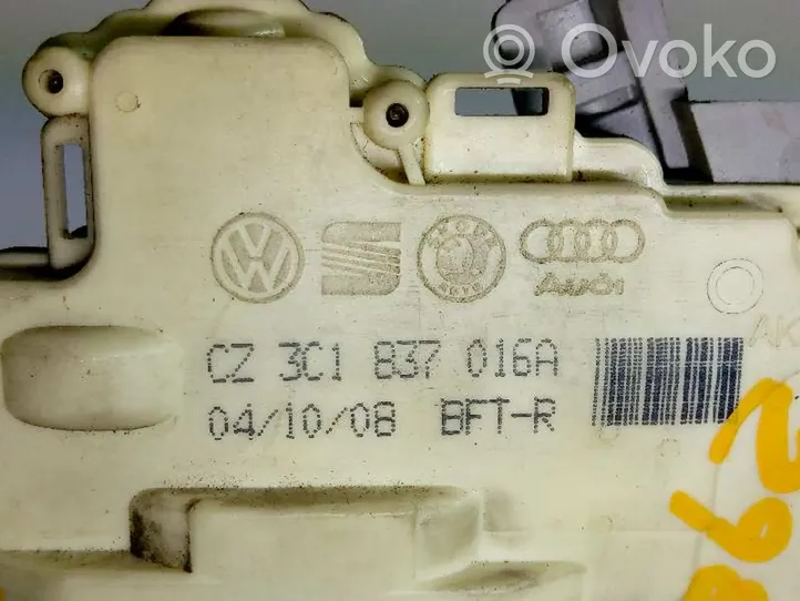 Volkswagen PASSAT B6 Etuoven lukko 3C1837016A