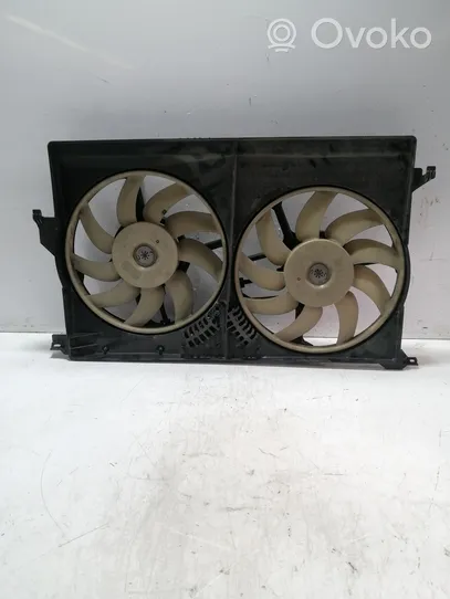 Opel Vectra C Electric radiator cooling fan 13114370