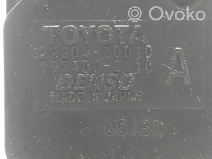 Toyota Corolla E160 E170 Débitmètre d'air massique 2220430010