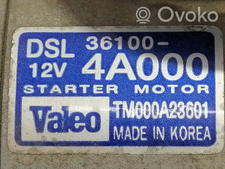 Hyundai H-1, Starex, Satellite Motorino d’avviamento 361004A000